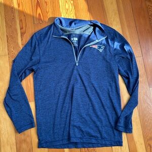 NFL Team Quarter-Zip Pullover - New England Patriots